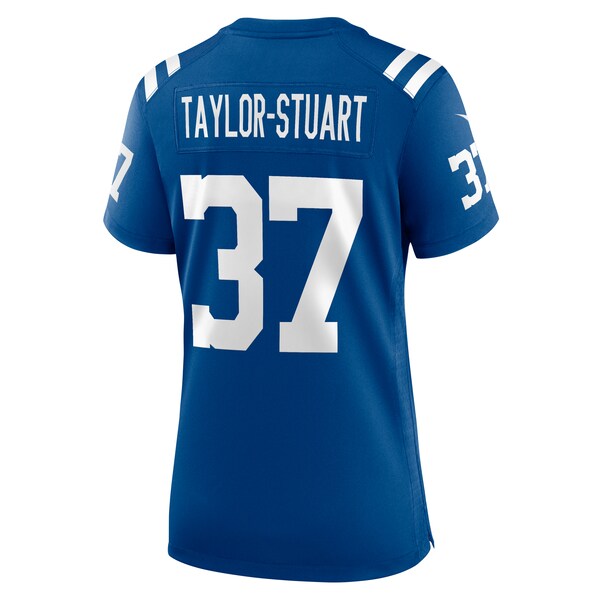 Isaac Taylor-Stuart Indianapolis Colts Nike Women's Team Game Jersey - Royal - Image 3