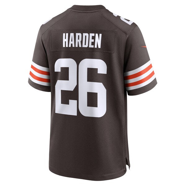 Myles Harden Cleveland Browns Nike Team Game Jersey - Brown - Image 3