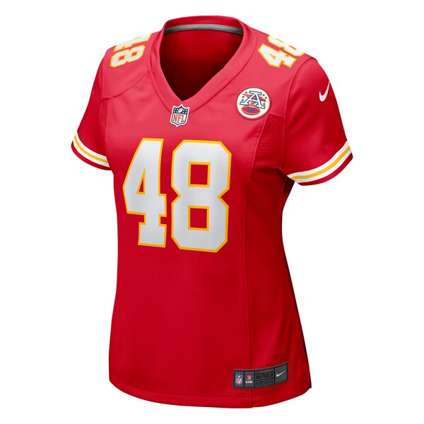 Cole Christiansen Kansas City Chiefs Nike Women's Game Player Jersey - Red - Image 2