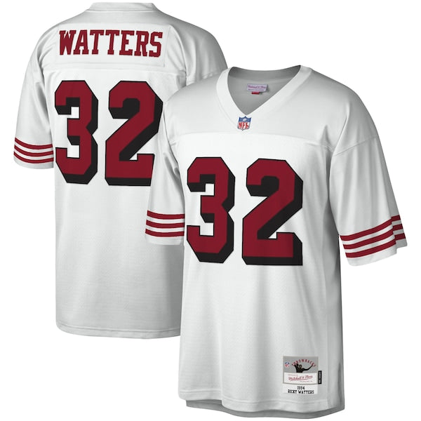 Ricky Watters San Francisco 49ers Legacy Replica Jersey - White/Scarlet - Image 2