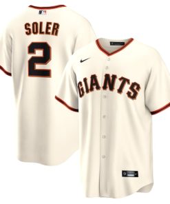 Jorge Soler San Francisco Giants Nike Home Replica Player Jersey - Cream