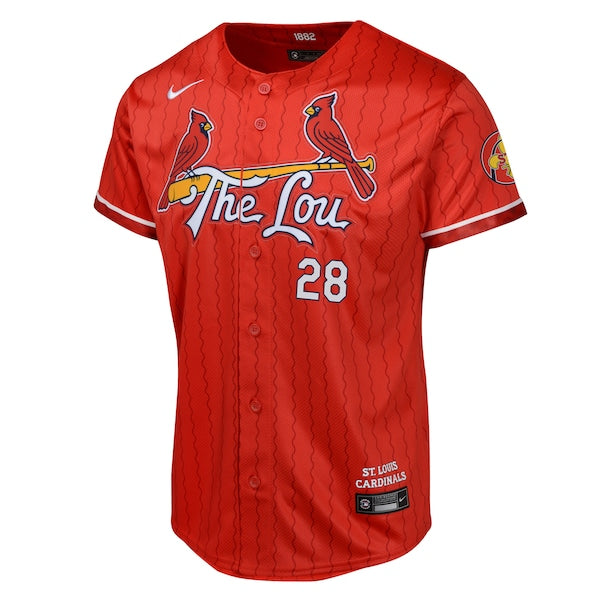 Nolan Arenado St. Louis Cardinals Nike Youth 2024 City Connect Limited Player Jersey - Red - Image 2