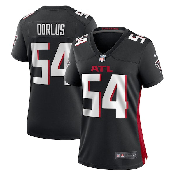 Brandon Dorlus Atlanta Falcons Nike Women's Game Jersey - Black
