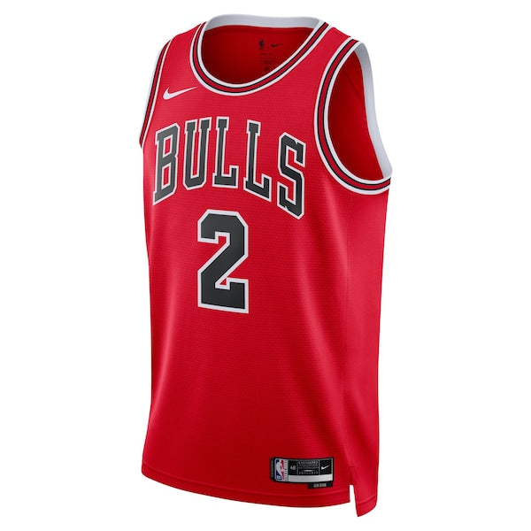 Lonzo Ball Chicago Bulls Nike Unisex Swingman Jersey - Icon Edition - Red - Image 2