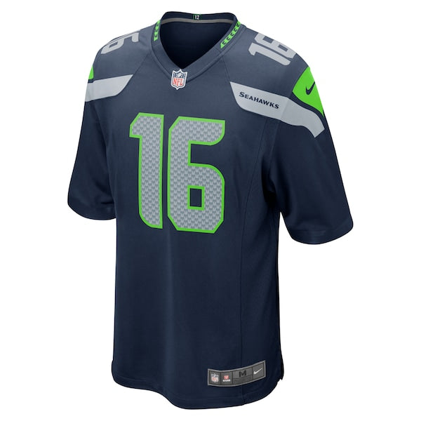 Tyler Lockett Seattle Seahawks Nike Game Team Jersey - College Navy - Image 2