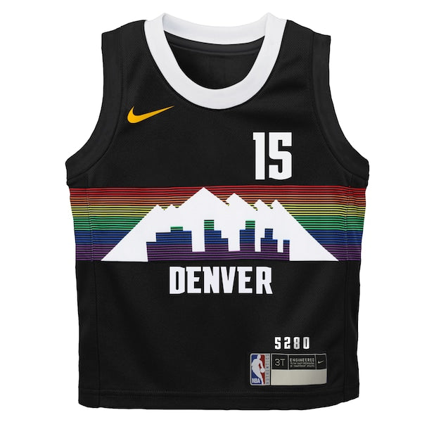 Nikola Joki? Denver Nuggets Nike Toddler 2025/26 City Edition Swingman Jersey - Black - Image 2