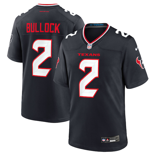 Calen Bullock Houston Texans Nike Team Game Jersey - Navy