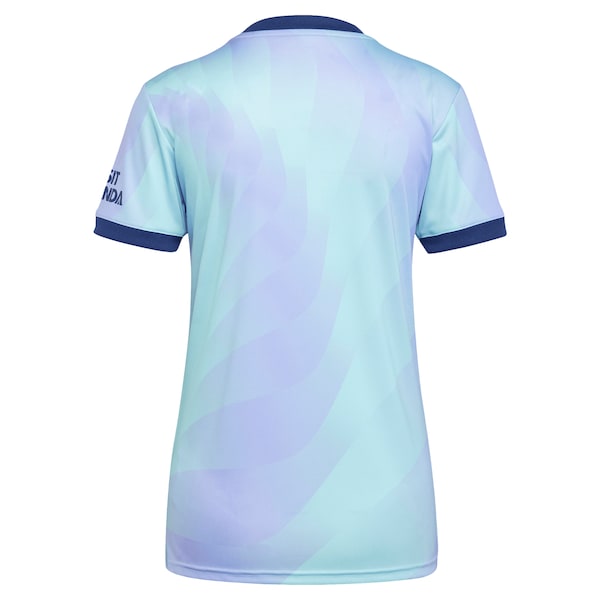 Arsenal adidas Originals Women's 2024/25 Third Replica Jersey - Aqua - Image 3