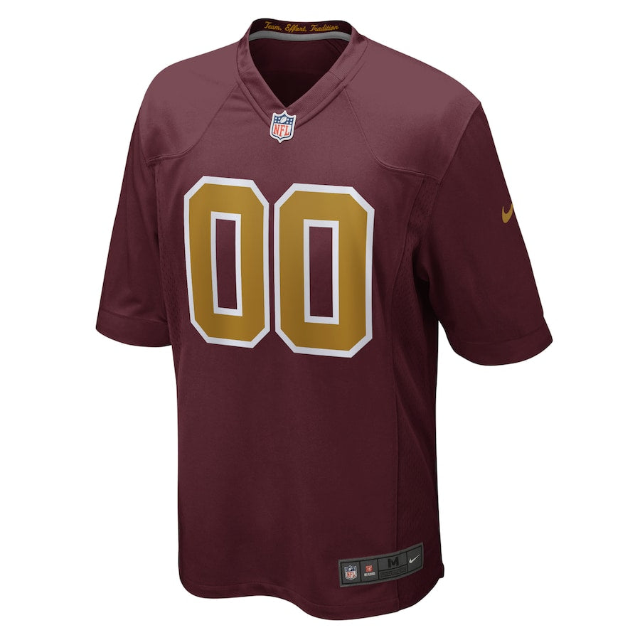 Washington Football Team Nike Alternate Custom Jersey - Burgundy - Image 2