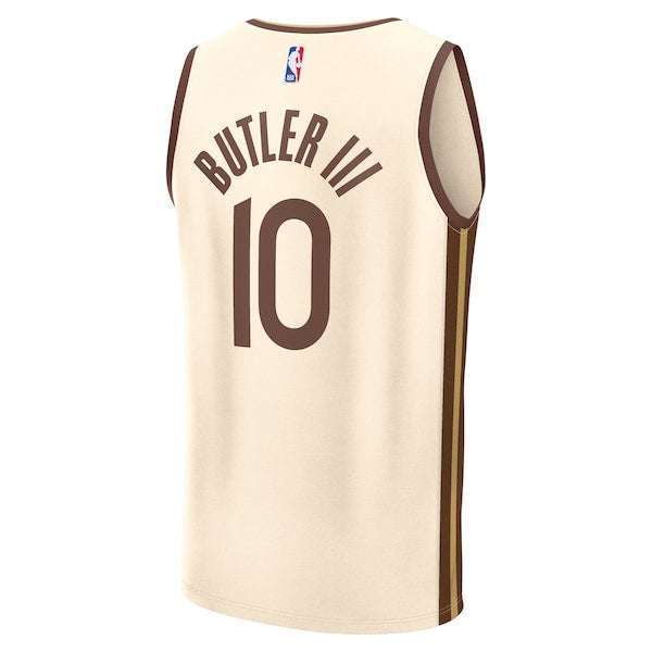 Jimmy Butler III Golden State Warriors 2025/26 City Edition Fast Break Jersey - Tan - Image 3