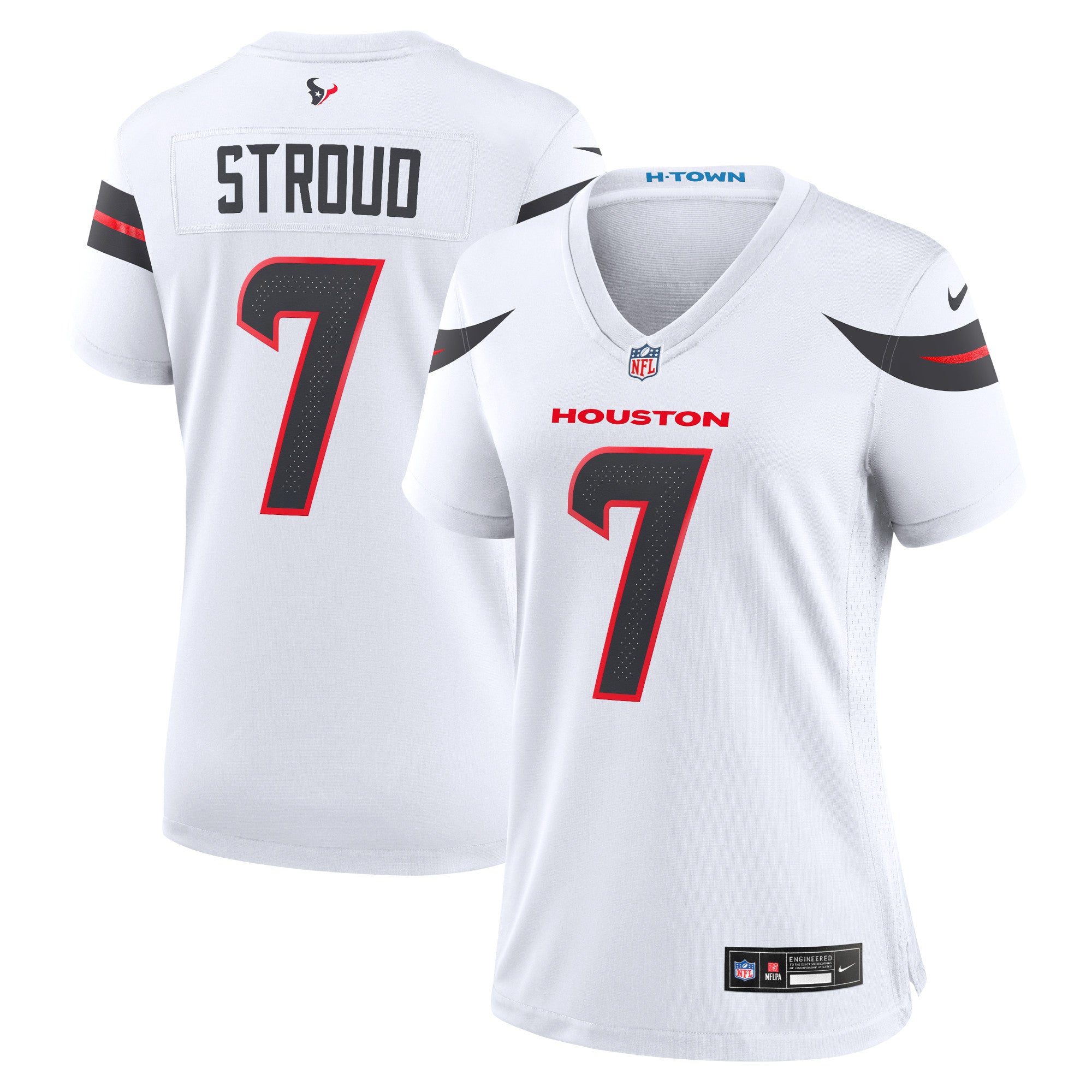 C.J. Stroud Houston Texans Nike Women's Alternate Game Jersey - Navy/Red/White - Image 4