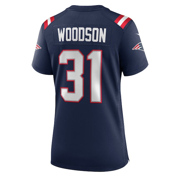 Craig Woodson New England Patriots Nike Women's Team Game Jersey - Navy - Image 3