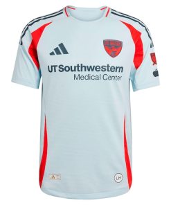Alternative view of Luciano Acosta FC Dallas adidas 2025 The Inferno Kit Authentic Player Jersey - Light Blue