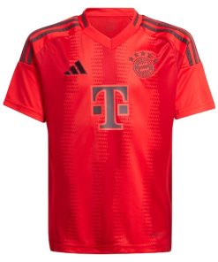 Alternative view of Harry Kane Bayern Munich adidas Youth 2024/25 Home Replica Player Jersey - Red