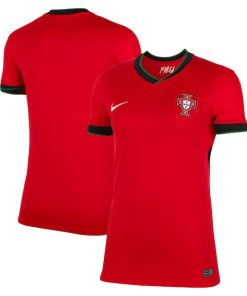 Portugal National Team Nike Women's 2024 Home Replica Blank Jersey - Red