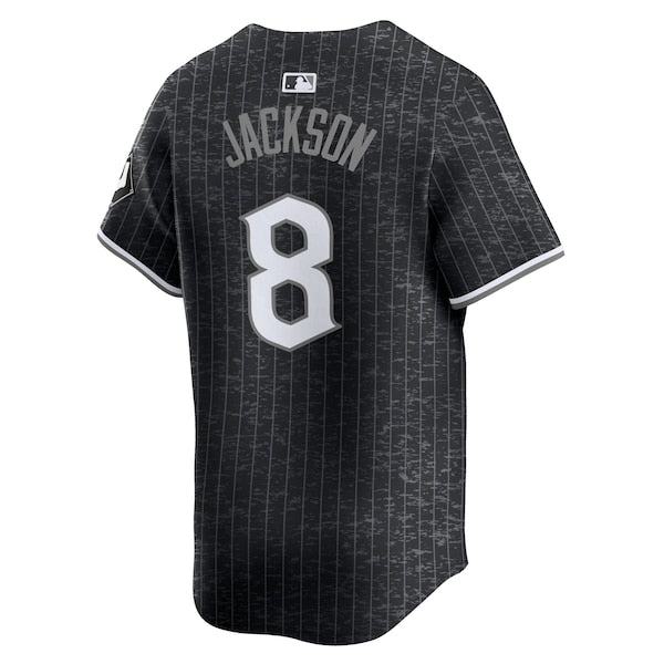 Bo Jackson Chicago White Sox Nike City Connect Retired Player Jersey - Black - Image 3