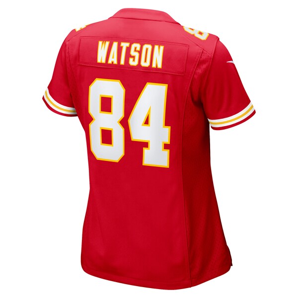 Justin Watson Kansas City Chiefs Nike Women's Game Player Jersey - Red - Image 3