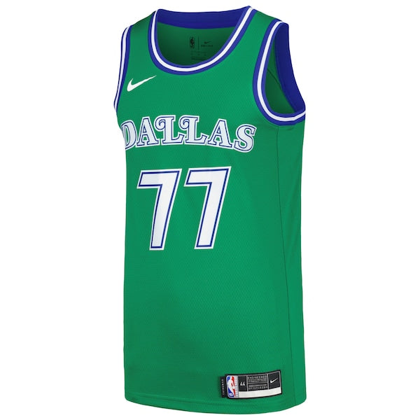 Luka Don?i? Dallas Mavericks Nike Swingman Player Jersey - Classic Edition - Green - Image 3