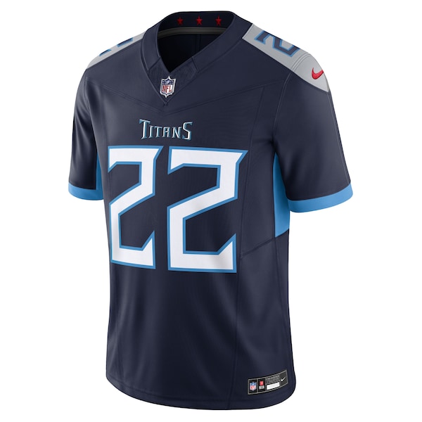 Derrick Henry Tennessee Titans Nike Vapor F.U.S.E. Limited Jersey - Navy - Image 2