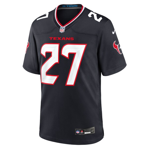 Troy Pride Houston Texans Nike Team Game Jersey - Navy - Image 2