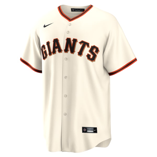 Willy Adames San Francisco Giants Nike 1.0 Replica Jersey - Cream - Image 3
