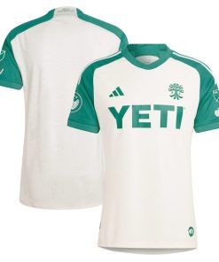 Austin FC adidas 2024 The Armadillo Kit Authentic Jersey - Tan