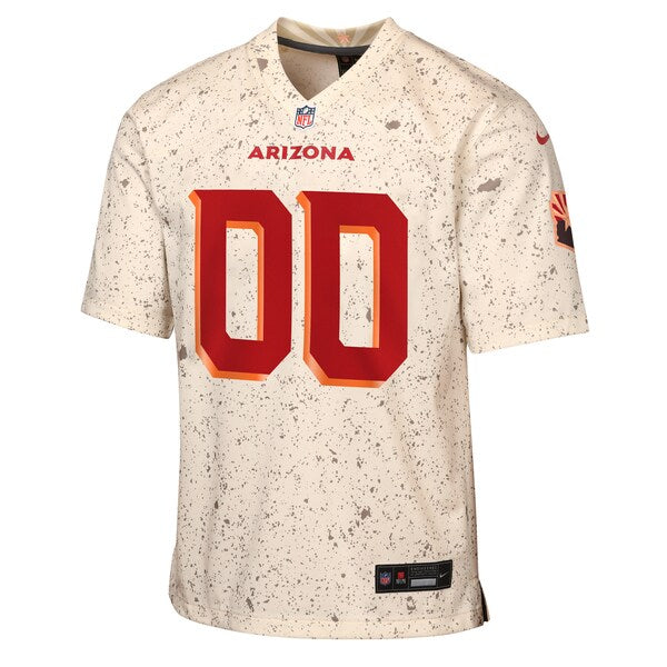 Arizona Cardinals Nike Youth 2025 Rivalries Collection Custom Game Jersey - Natural - Image 2