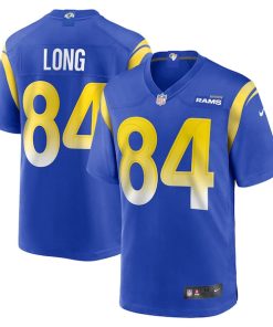 Hunter Long Los Angeles Rams Nike Home Game Jersey - Royal