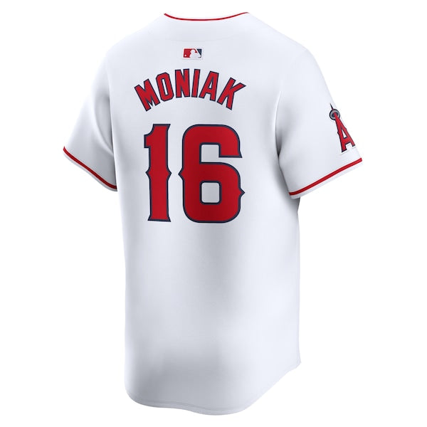 Mickey Moniak Los Angeles Angels Nike Home Limited Player Jersey - White - Image 3