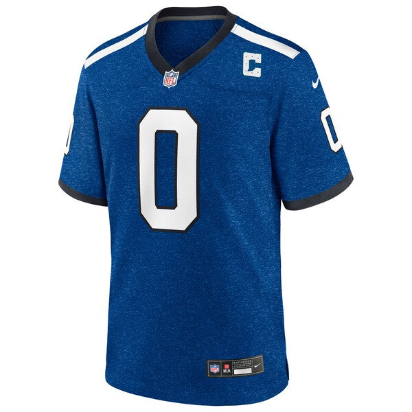 Camryn Bynum Indianapolis Colts Nike Alternate 2 Indiana Nights Game Jersey - Heather Royal/Royal - Image 3