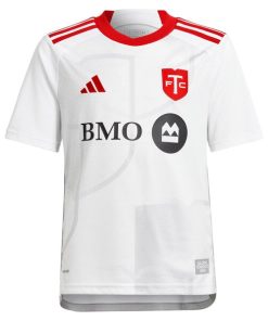 Alternative view of Lorenzo Insigne Toronto FC adidas Youth 2024 GTA Kit Replica Player Jersey?¨C White
