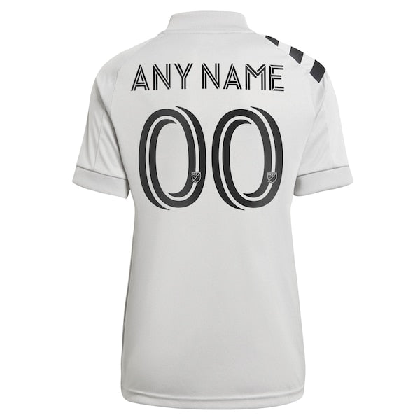 CF Montr¨¦al adidas Women's 2021 Secondary Custom Replica Jersey - Gray - Image 3