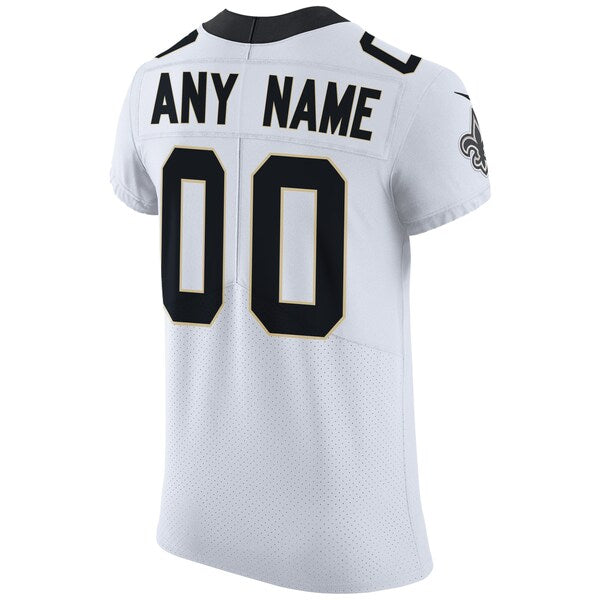 New Orleans Saints Nike Vapor Untouchable Elite Custom Jersey - White - Image 3