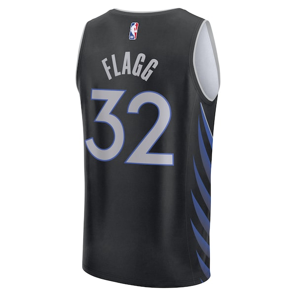 Cooper Flagg Dallas Mavericks Youth 2025/26 City Edition Fastbreak Jersey - Black - Image 3