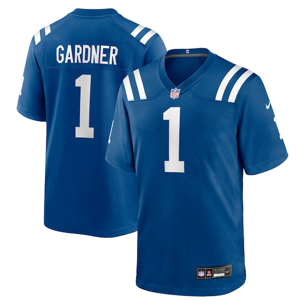 Ahmad Sauce Gardner Indianapolis Colts Nike Team Game Jersey - Royal/Heather Royal/White