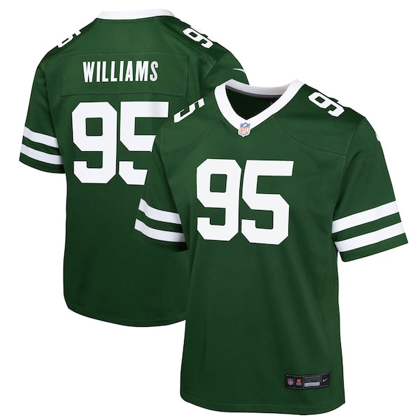 Quinnen Williams New York Jets Nike Youth Game Jersey - Legacy Green/Black - Image 2