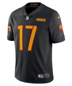 Alternative view of Terry McLaurin Washington Commanders Nike Alternate Vapor Limited Jersey - Black