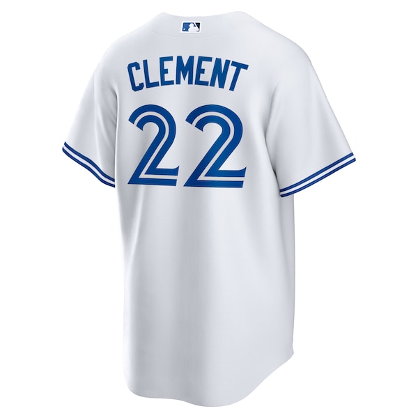 Ernie Clement Toronto Blue Jays Nike Home Replica Jersey - White - Image 3