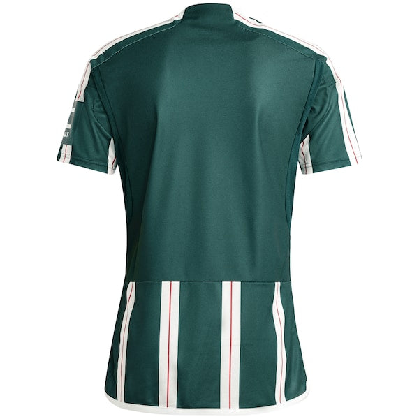 Manchester United adidas 2023/24 Away Replica Jersey - Green - Image 3