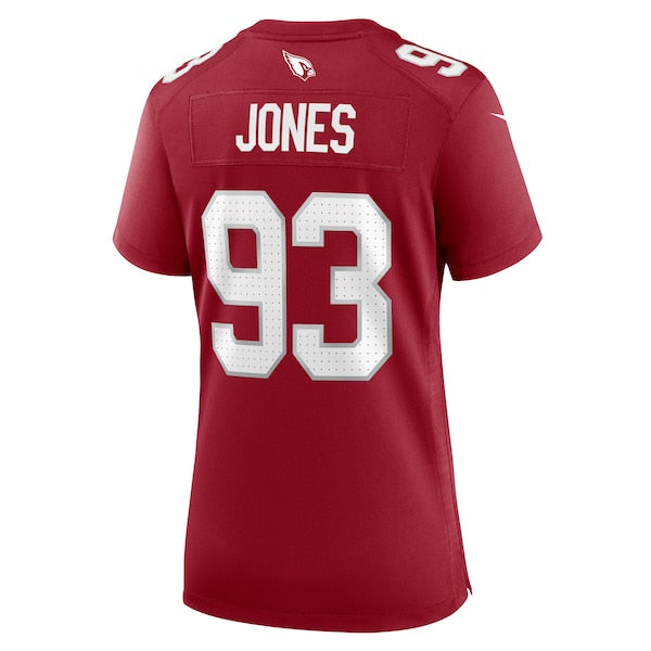 Justin Jones Arizona Cardinals Nike Women's Game Jersey - Cardinal - Image 2