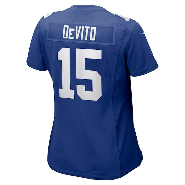 Tommy DeVito New York Giants Nike Women's Player Game Jersey - Royal - Image 3