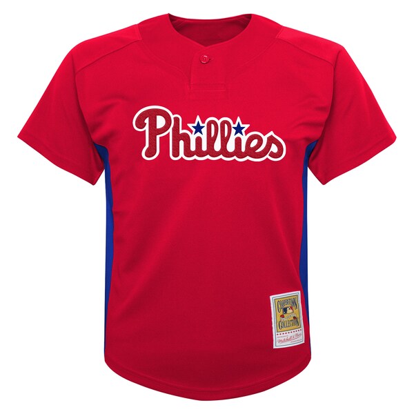 Roy Halladay Philadelphia Phillies Preschool Cooperstown Collection?Mesh Batting Practice Jersey - Red - Image 2