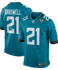 Christian Braswell Jacksonville Jaguars Nike Team Game Jersey -  Teal