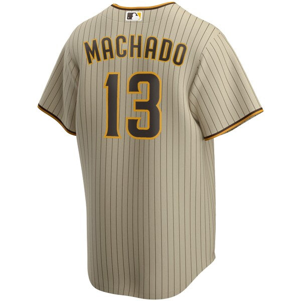 Manny Machado San Diego Padres Nike Alternate Replica Player Jersey - Tan - Image 3