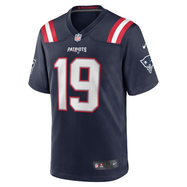 Matt Corral New England Patriots Nike Team Game Jersey - Navy - Image 2