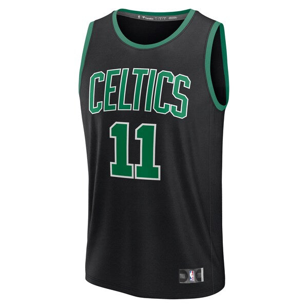 Payton Pritchard Boston Celtics Fast Break Replica Player Jersey - Statement Edition - Black - Image 2