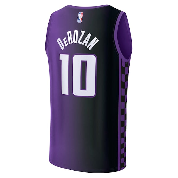 DeMar DeRozan Sacramento Kings Fast Break Replica Jersey - Statement Edition - Purple - Image 3