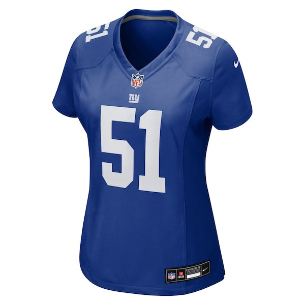 Abdul Carter New York Giants Nike Women's First Round Pick Game Jersey - Royal - Image 2