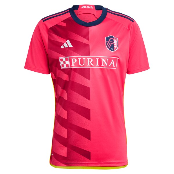 St. Louis City SC adidas 2024 CITY Kit Replica Jersey - Red - Image 2