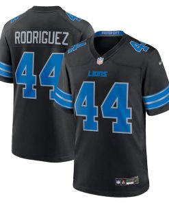 Alternative view of Malcolm Rodriguez Detroit Lions Nike 2nd Alternate Game Jersey - Black
